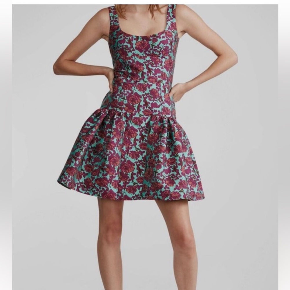 Floral Patterned Women's dress